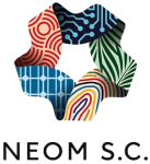 NEOM crest
